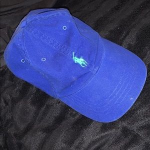 Blue polo hat